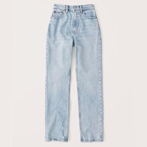 Curve Love 90s Ultra High Rise Straight Jeans
